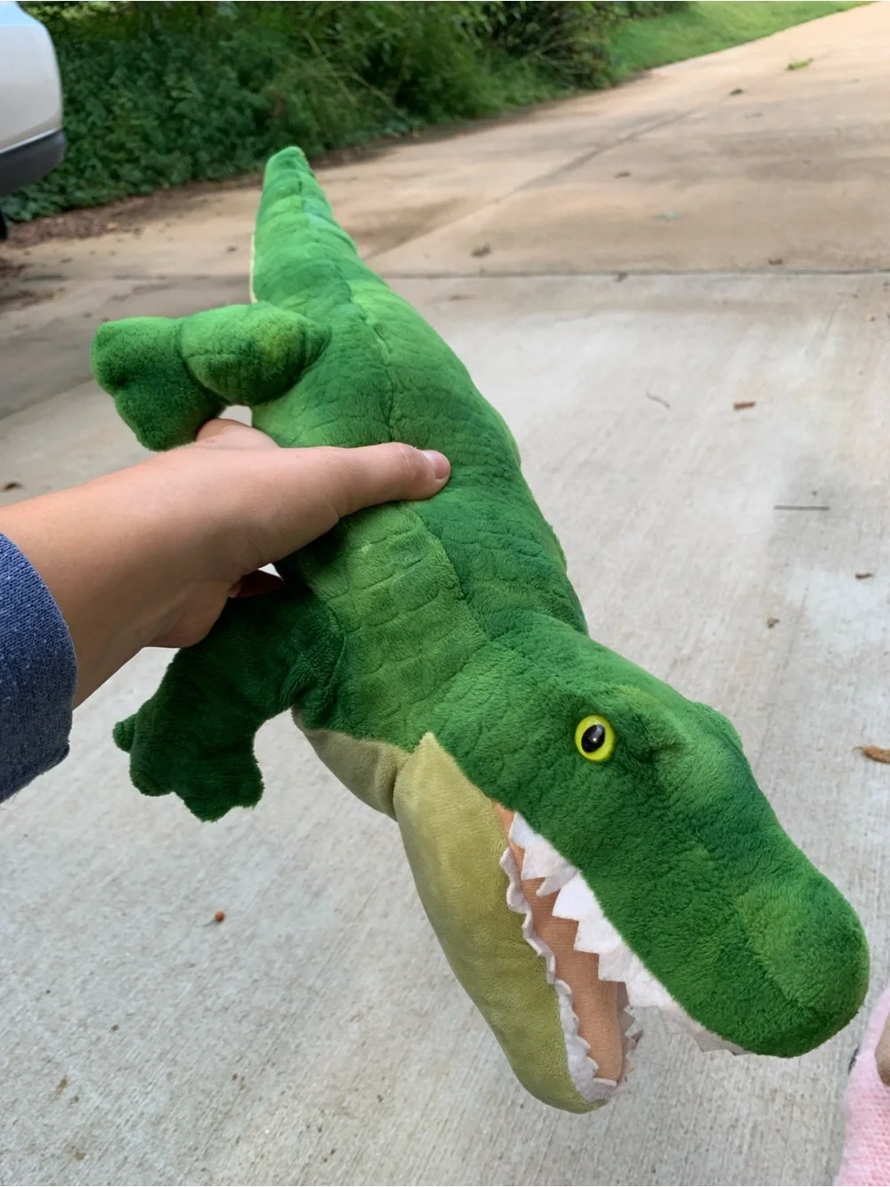 Wild Republic Snowy Owl Alligator Stuffie Plush